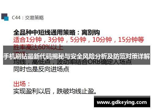 手机刷钻最新代码揭秘与安全风险分析及防范对策详解 手机刷钻最新代码揭秘与安全风险分析及防范对策详解